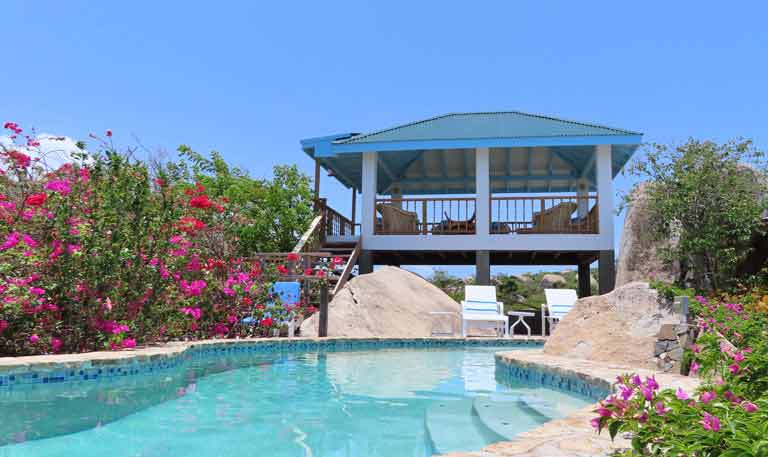 Pool and gazebo